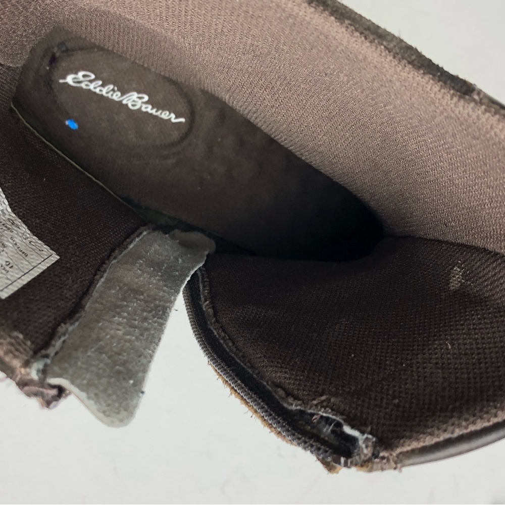 Eddie Bauer Covey Boot Women's Size 10 burgundy insulated side zipper - Picture 9 of 12